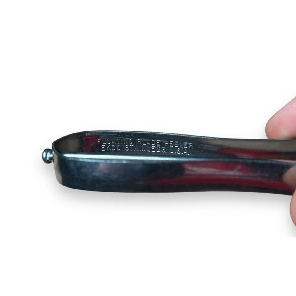 Vintage ECKO Floating Blade Stainless Steel Potato Peeler Made in USA
